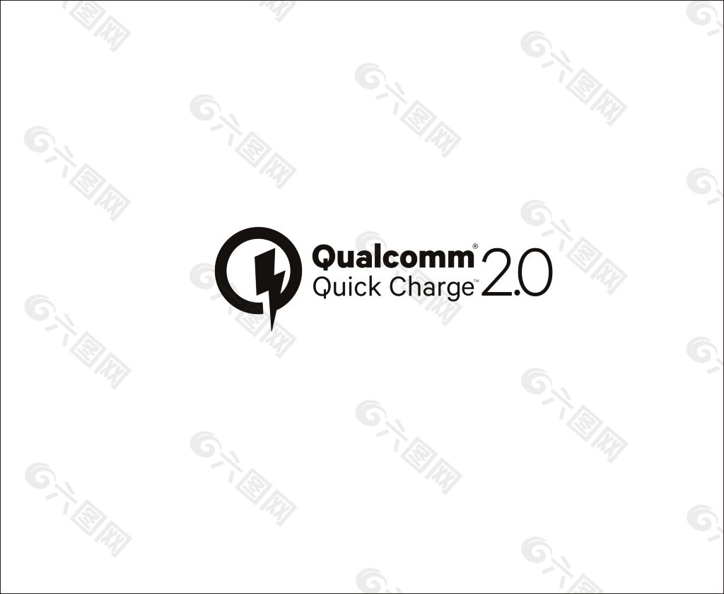 高通 QC2.0 标志 充电器标志