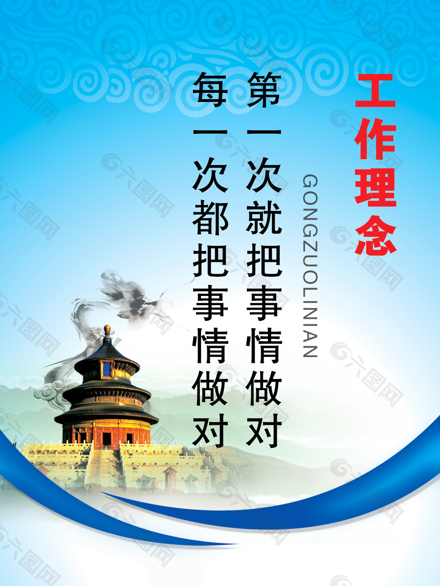 工作理念 第一次就把事情做對