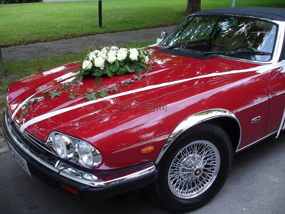婚車,婚禮,汽車
