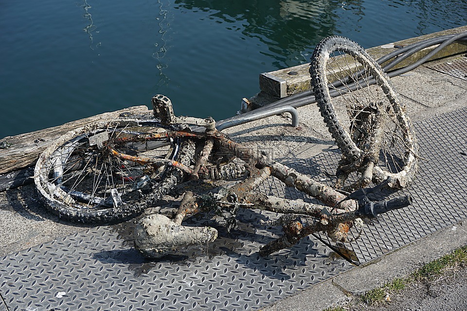 自行車(chē),恢復(fù)的自行車(chē),兩個(gè)輪子