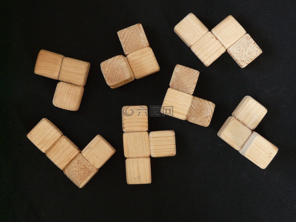 多維數(shù)據(jù)集,木,木制玩具