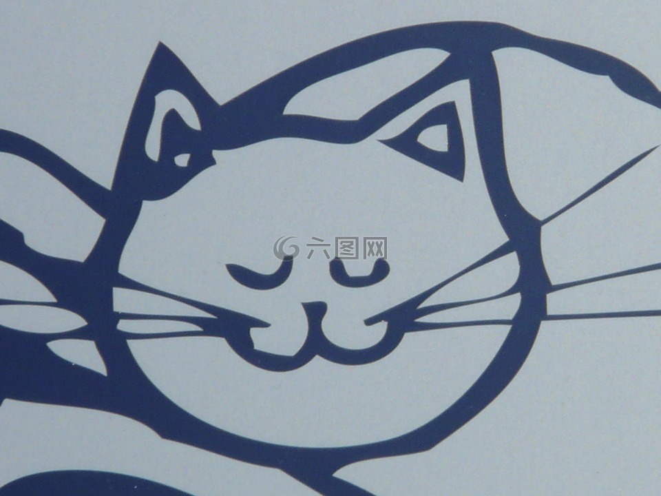 貓,睡眠,快樂