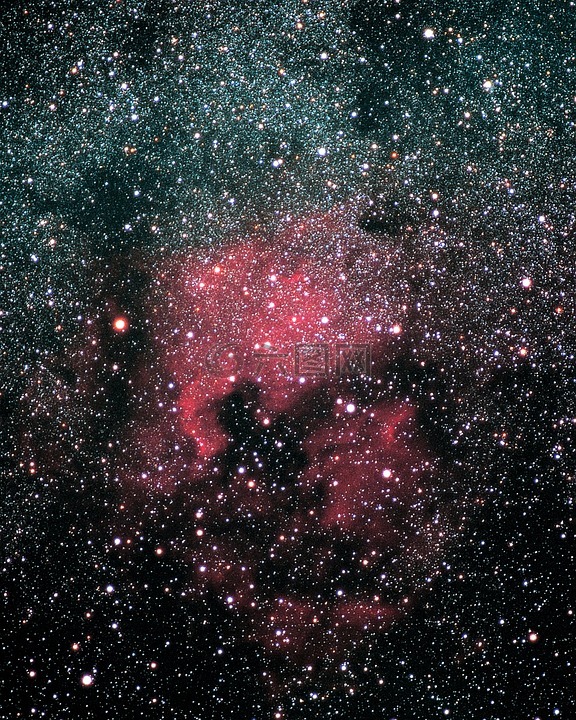 北美星云,ngc 7000,星系
