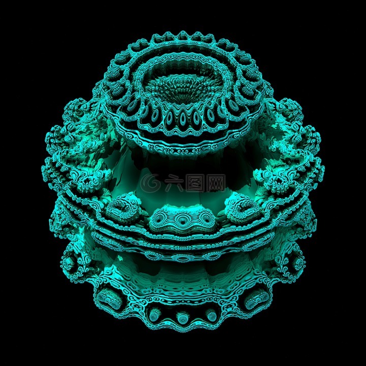 分形,3d,給予
