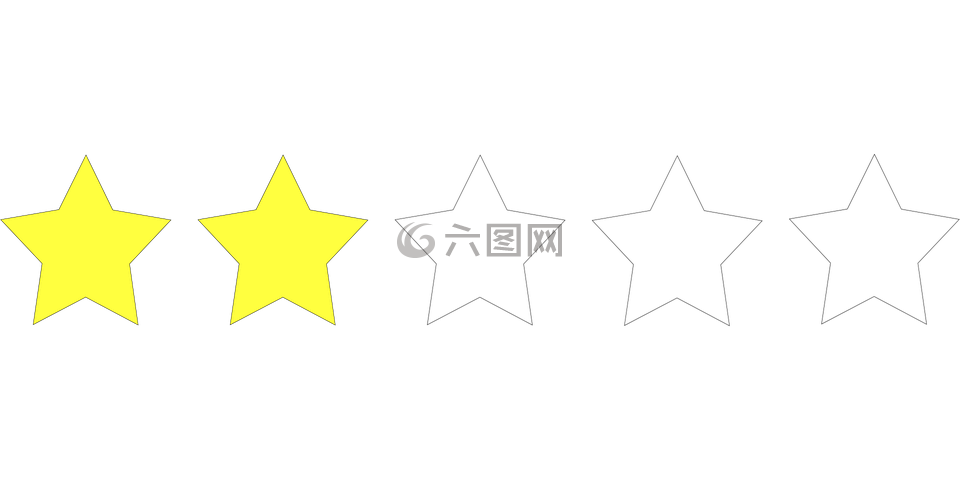 兩,星星,評級