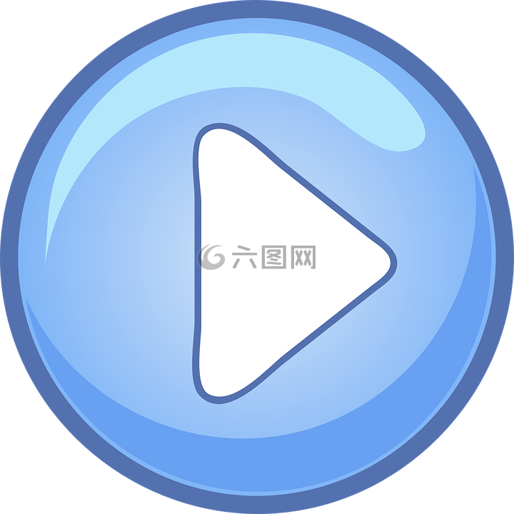 按鈕,視頻,播放