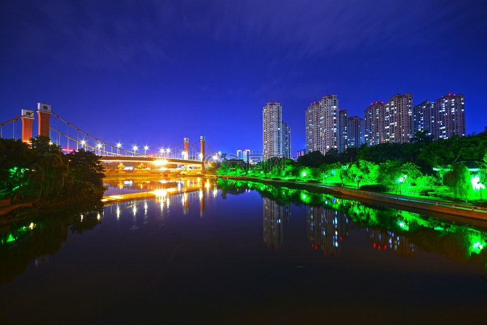 城市,市容,建筑