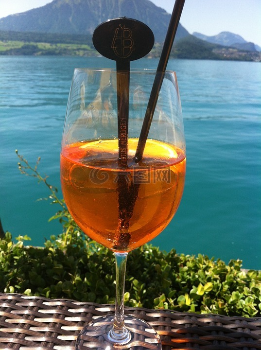 aperol 斯普瑞茲,雞尾酒,酒類(lèi)