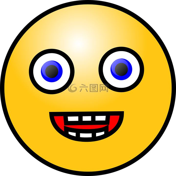 圖釋,微笑,表情