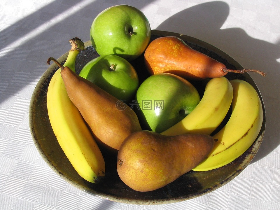 水果,蘋果,香蕉