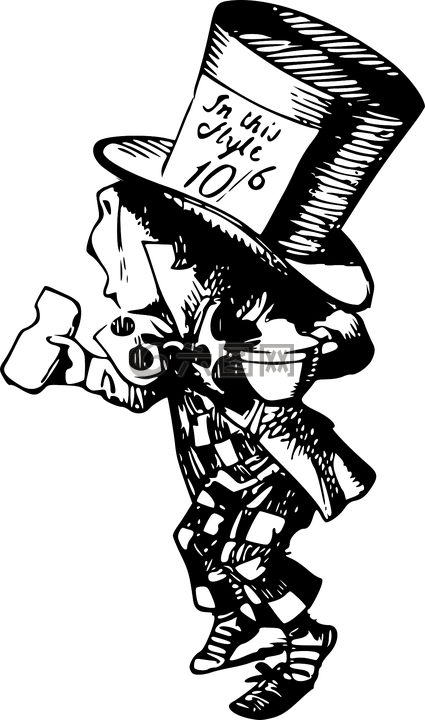 瘋了,海特,字符