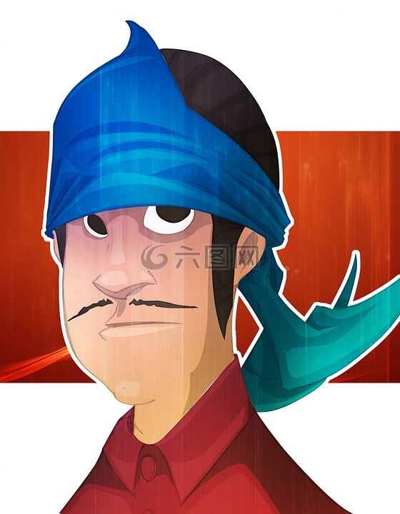 男子,圍巾,結(jié)伙
