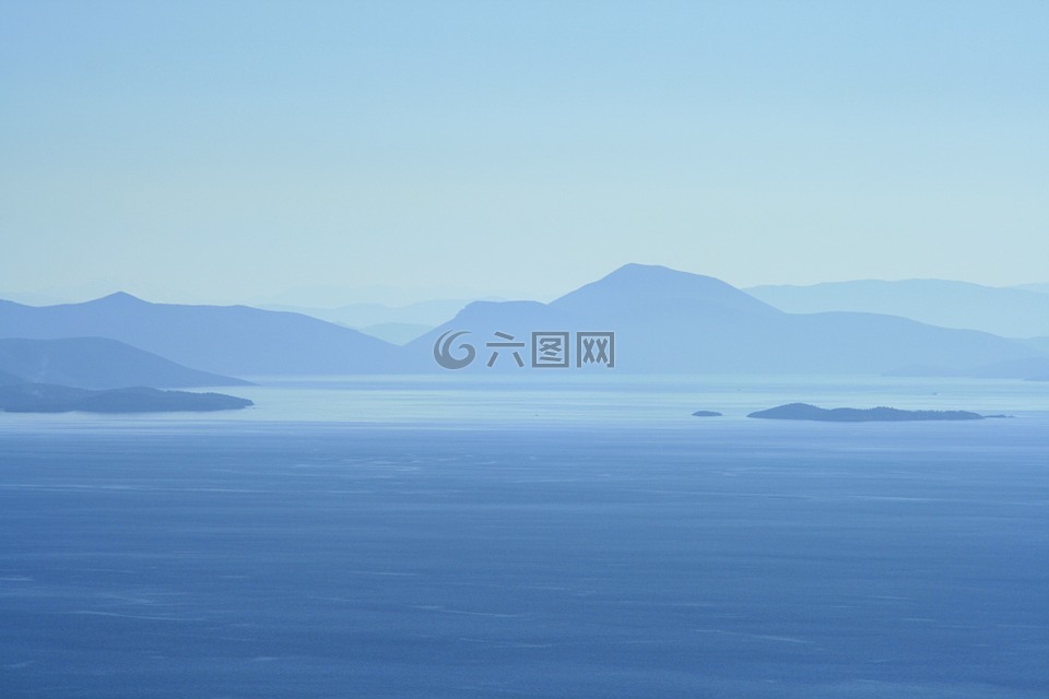 海景,海岸,岸