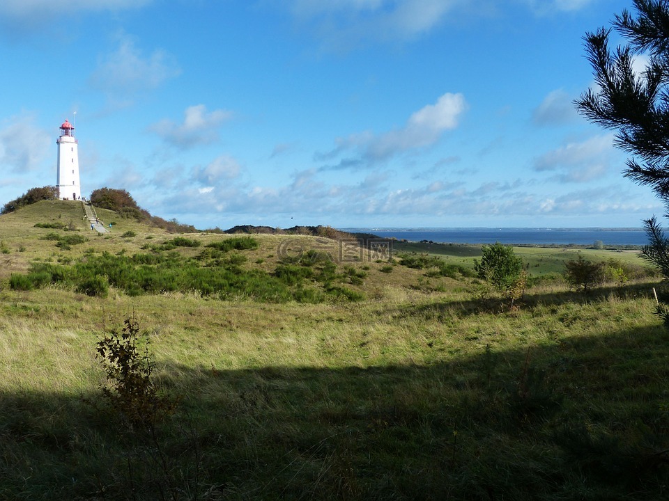 hiddensee,波羅的海,島