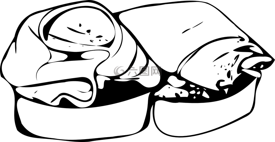 面包,祝酒,意大利熏火腿