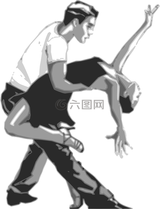 舞者,跳舞,夫婦跳舞