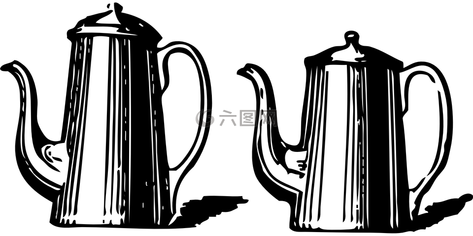 鍋,茶,咖啡