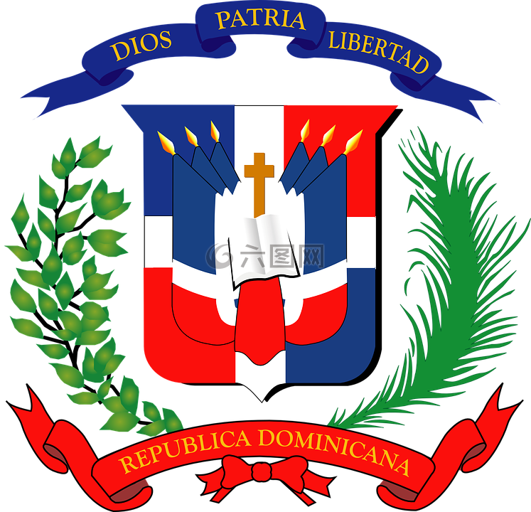 多米尼加,共和國(guó),紋章