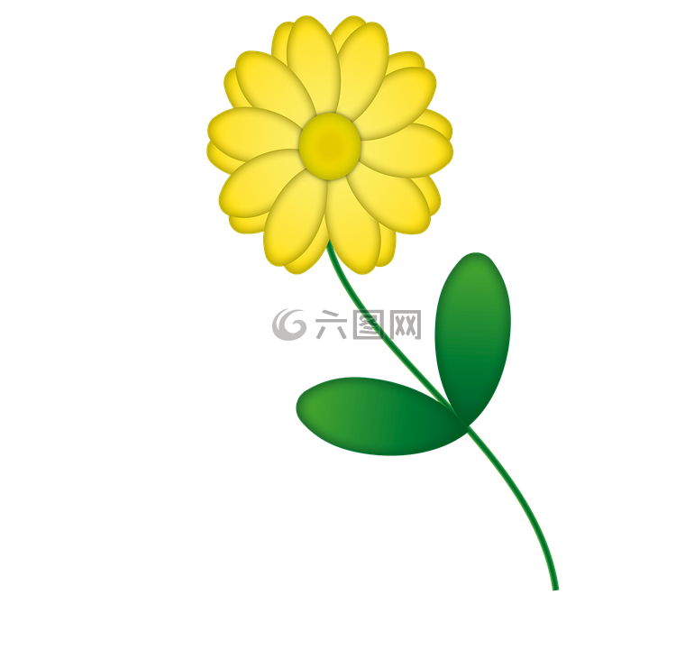花,黃,黃色花