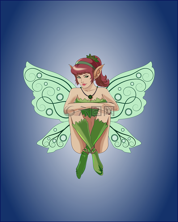 仙女,童話,幻想