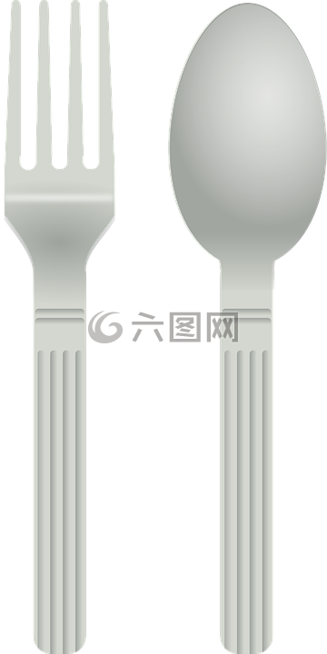 叉,勺子,銀器