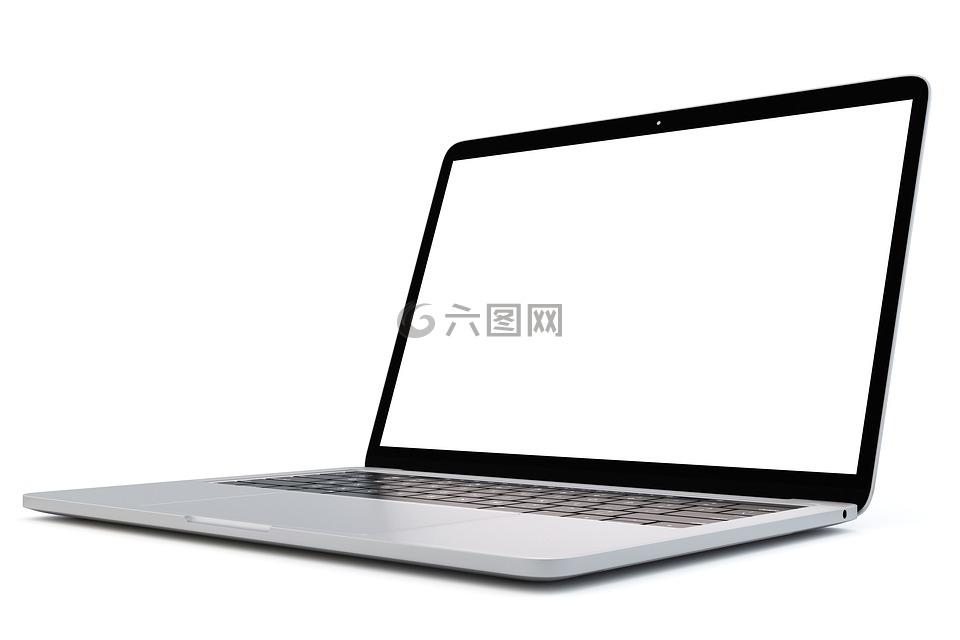 計(jì)算機(jī),筆記本電腦,空白