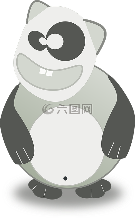熊,卡通,哺乳動物