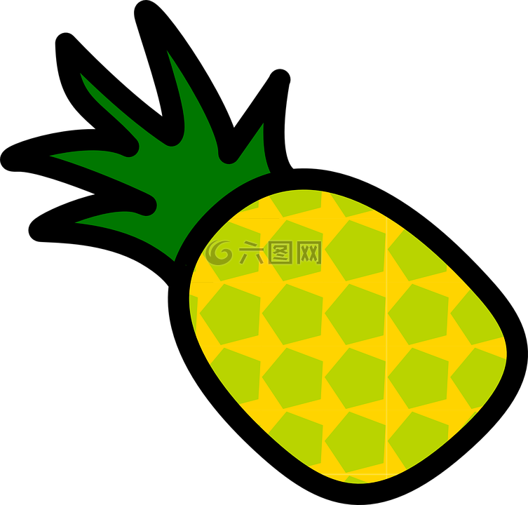菠蘿,水果,圖標