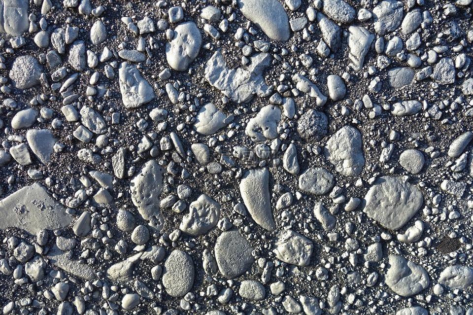 石頭,鵝卵石,石