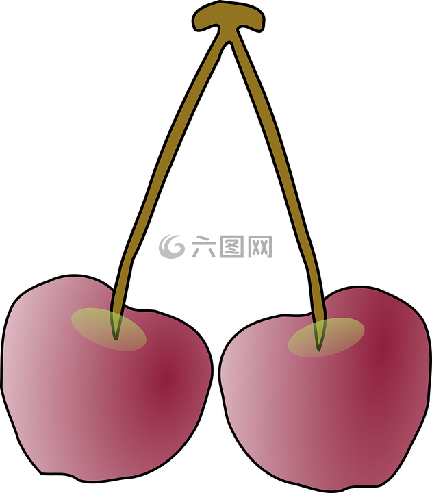 櫻桃,水果,紅色