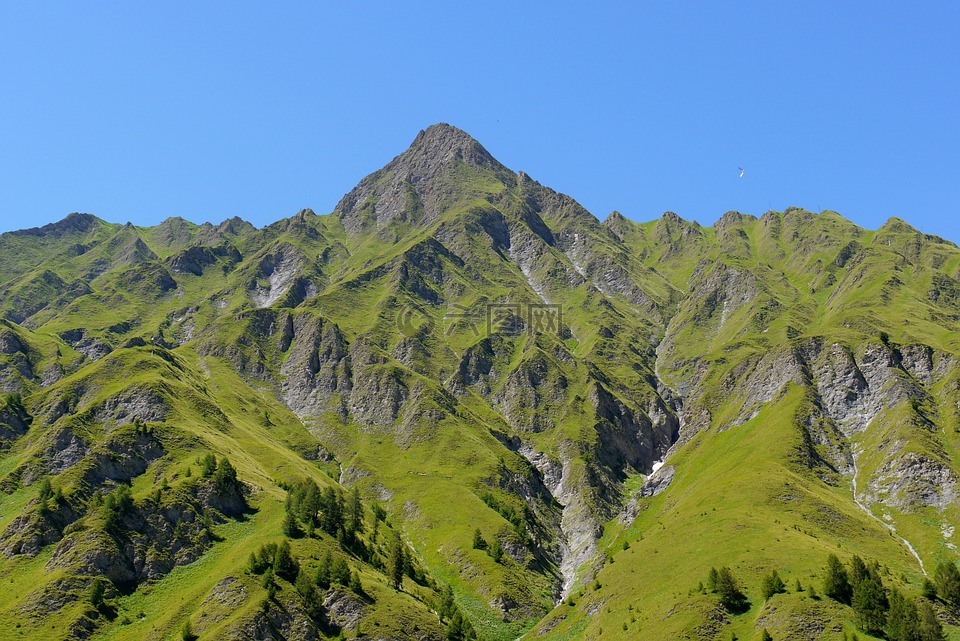 自然,山,瑞士
