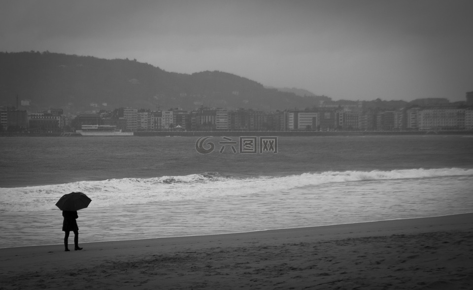 瓦斯提,圣塞巴斯蒂安,海灘