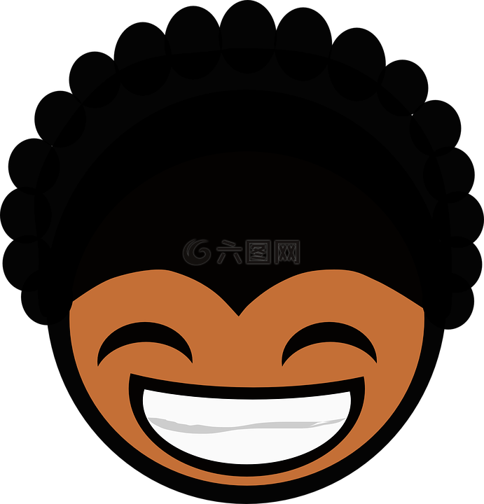 脸,黑,男子