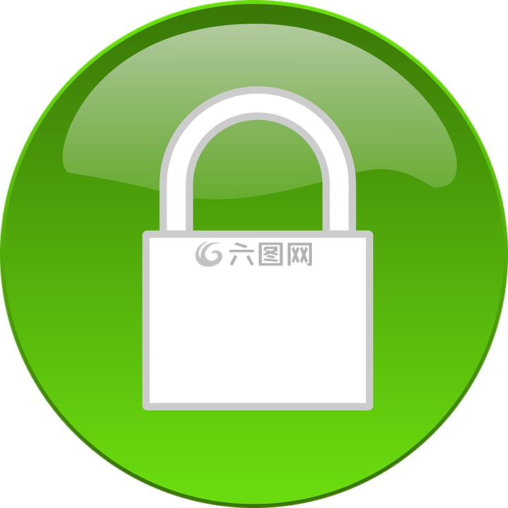 按鈕,掛鎖,安全