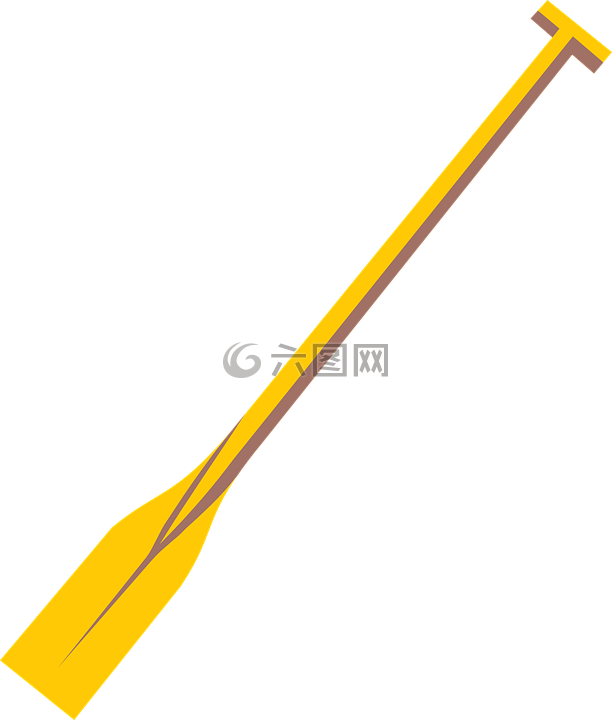 槳,行,船