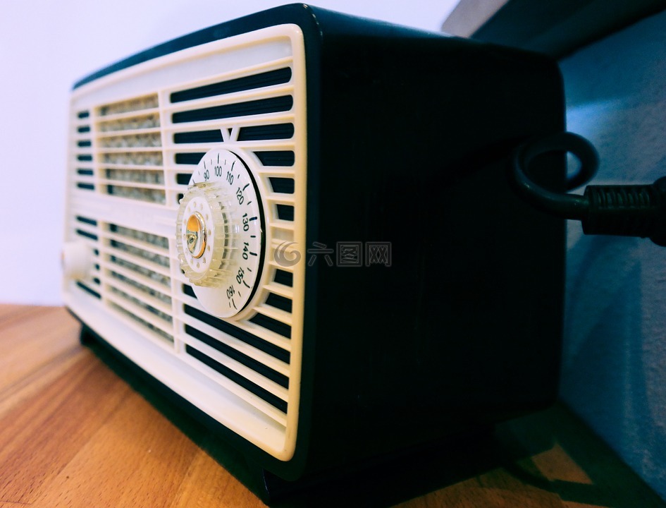 電臺,復(fù)古,晶體管收音機