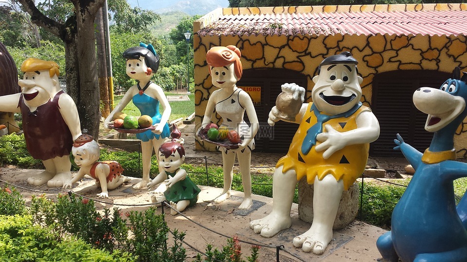 flinstones家庭,造像,佩德羅