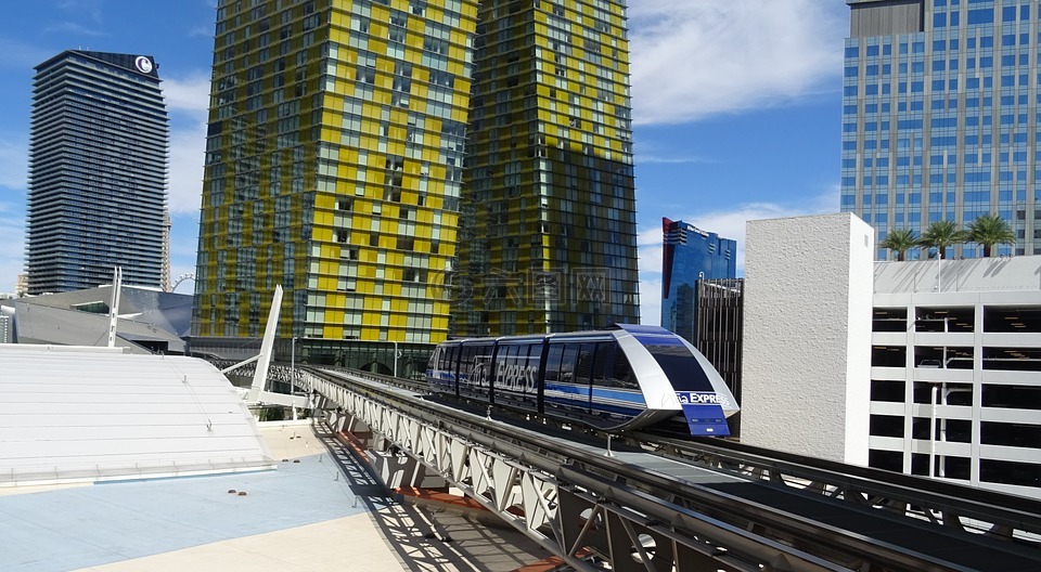 拉斯維加斯,城市,電車