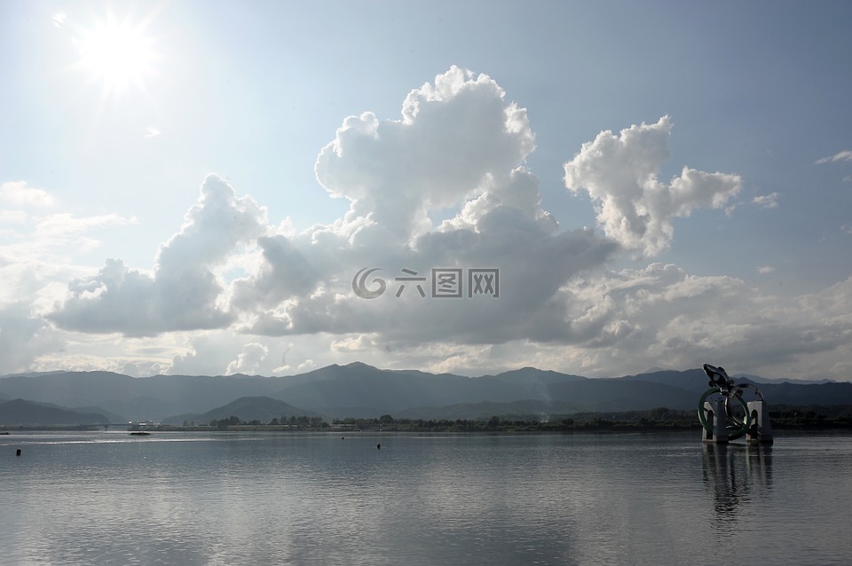 春川,昭陽河,河