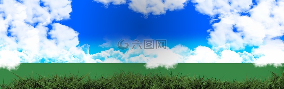 橫幅,標頭,云