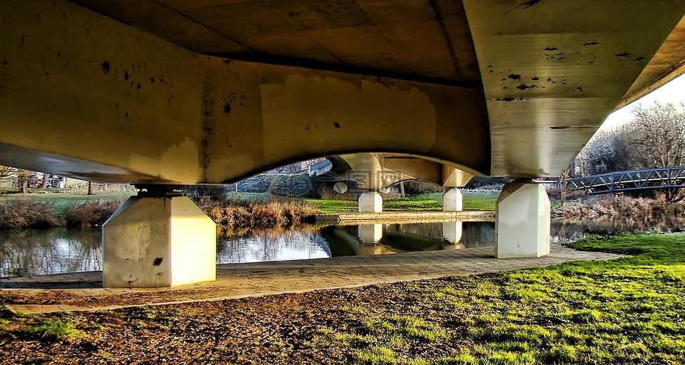 橋,水,石橋