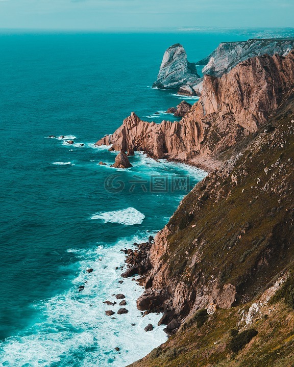 海,海洋,藍色