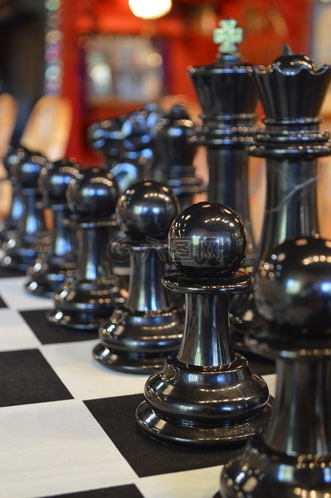 棋,棋盤,黑