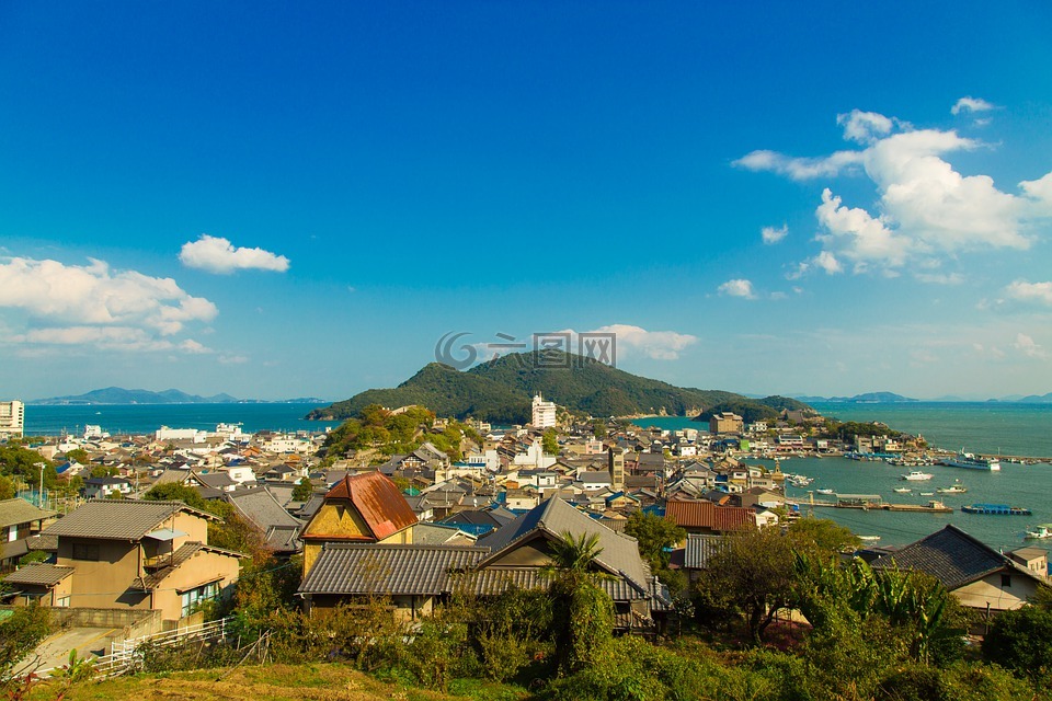 海岸,海,旅程