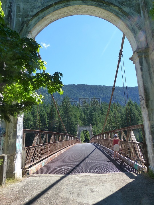 亞歷山德拉橋,橋,建設(shè)