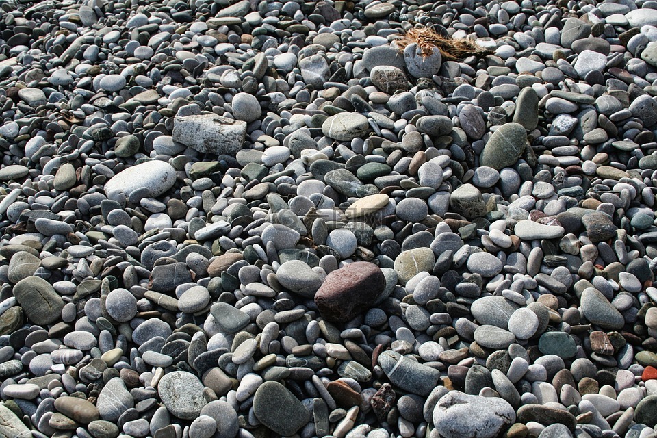 sassi,海灘,砂