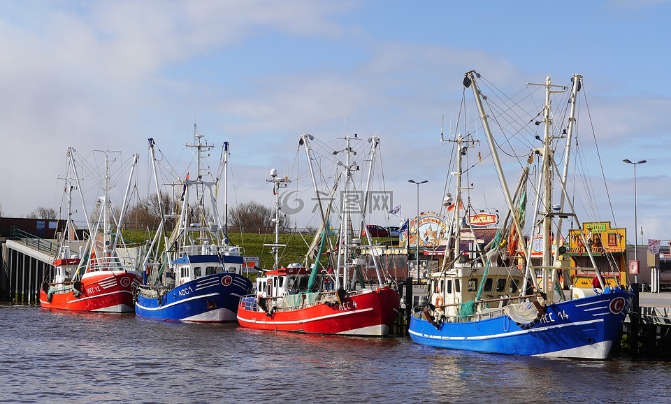 蝦,sielhafen,堤防工程