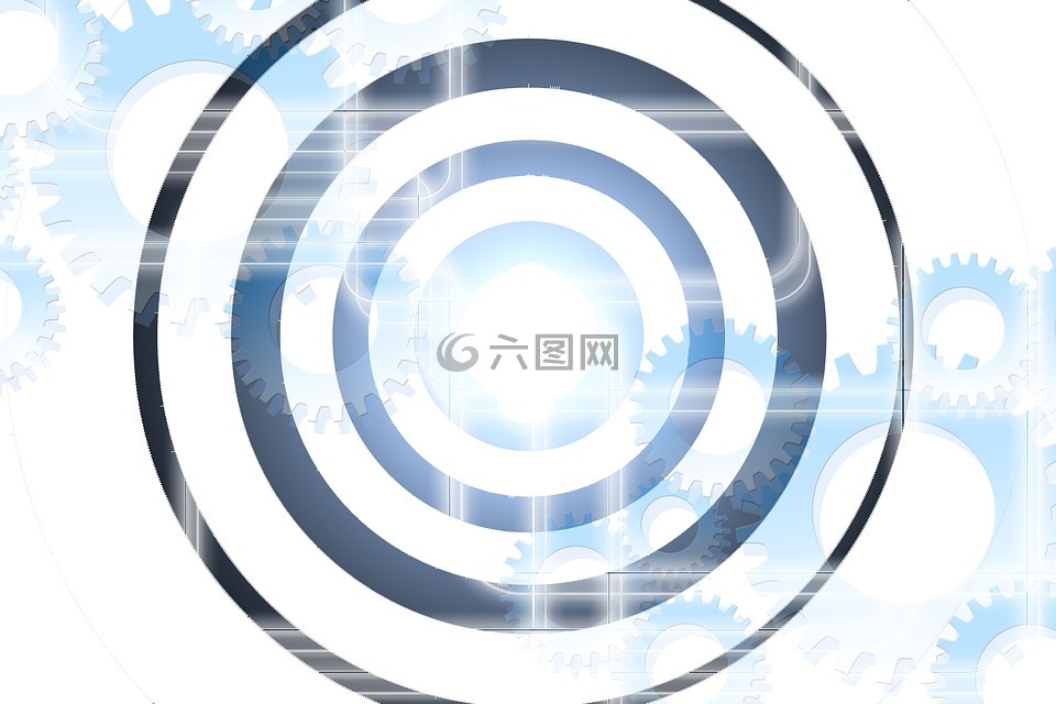 中心,居中,齒輪