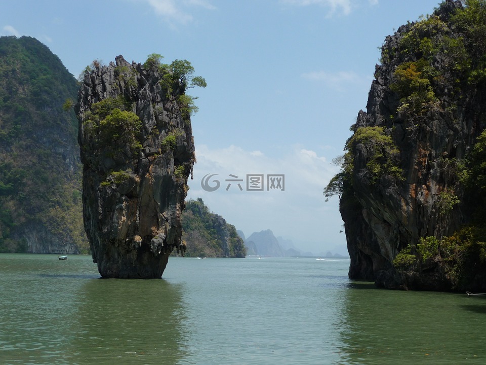 泰國(guó),海,景觀