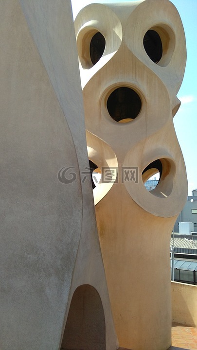 米拉之家,la pedrera,巴塞羅那